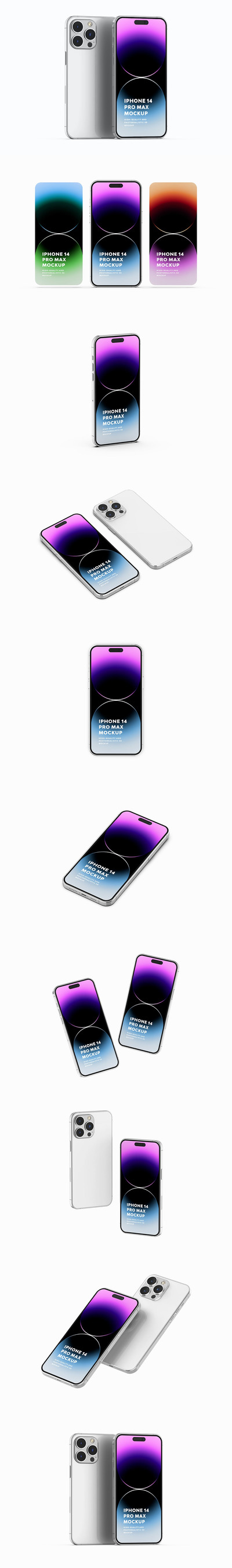 苹果iPhone 14 Pro Max样机 (PSD)