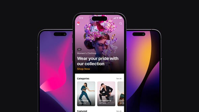 iPhone 14 Pro手机App应用演示视频模板 (aep)