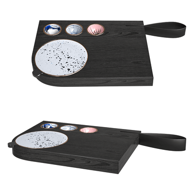 KOOB带小碟子的砧板3D模型（OBJ,FBX,MAX）