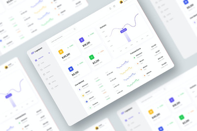 加密货币仪表板App UI Kit (FIG)