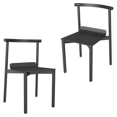 Artu Wox黑色木椅3D模型（OBJ,FBX,MAX）