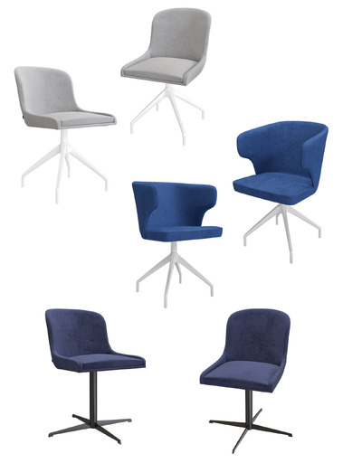 3款Artu Marco系列办公椅3D模型（OBJ,FBX,MAX）