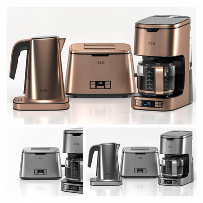 AEG水壶 烤面包机 咖啡机3D模型（MAX）