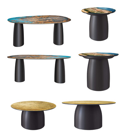 KOPAR Forest森林桌面系列 金属咖啡桌 茶几3D模型（OBJ,FBX,MAX）