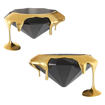 MAVIMATT Sierra钻石咖啡桌 茶几3D模型（OBJ,FBX,MAX）