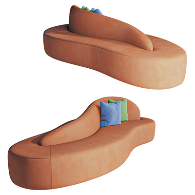 Comodo Duet双面布艺沙发3D模型（OBJ,FBX,MAX）