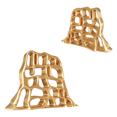 MAVIMATT Lava金属熔岩书架3D模型（OBJ,FBX,MAX）