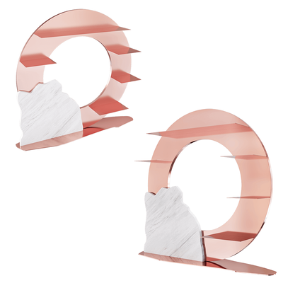 MAVIMATT Orbis圆形雕塑艺术展示架3D模型（OBJ,FBX,MAX）