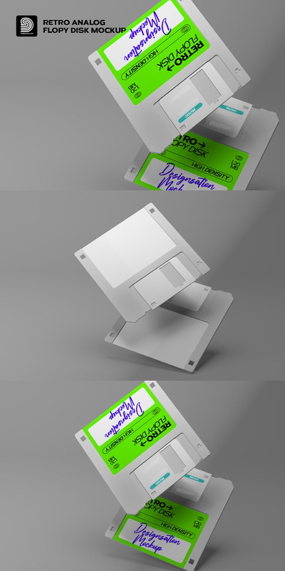 DST模拟软盘3D样机 (PSD)