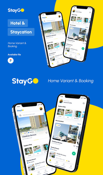 酒店预定APP UI KIT (FIG)