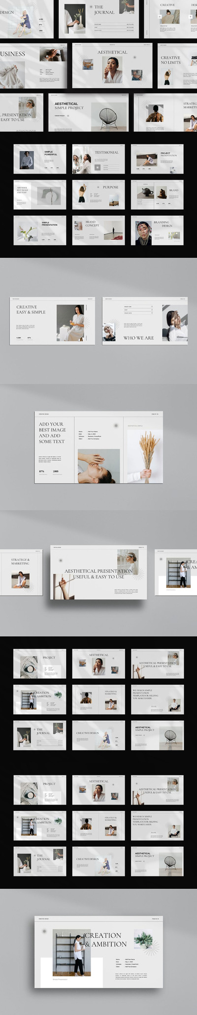 女性时尚服装品牌演示ppt模板 (PPT,PPTX)