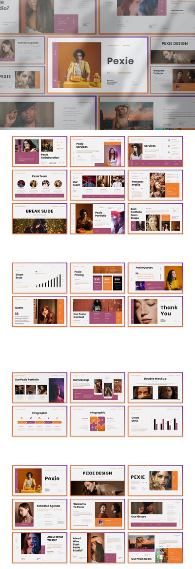 时尚高端简约清新多用途的高品质商业商务质感powerpoint幻灯片演示模板（pptx）