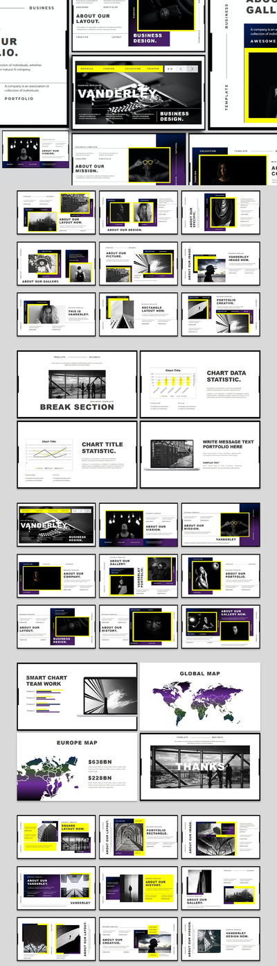 商务演示文稿ppt模板 (PPTX,PPT)