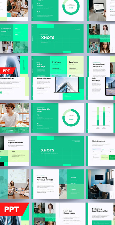 数字营销项目演示ppt模板 (PPT,PPTX)