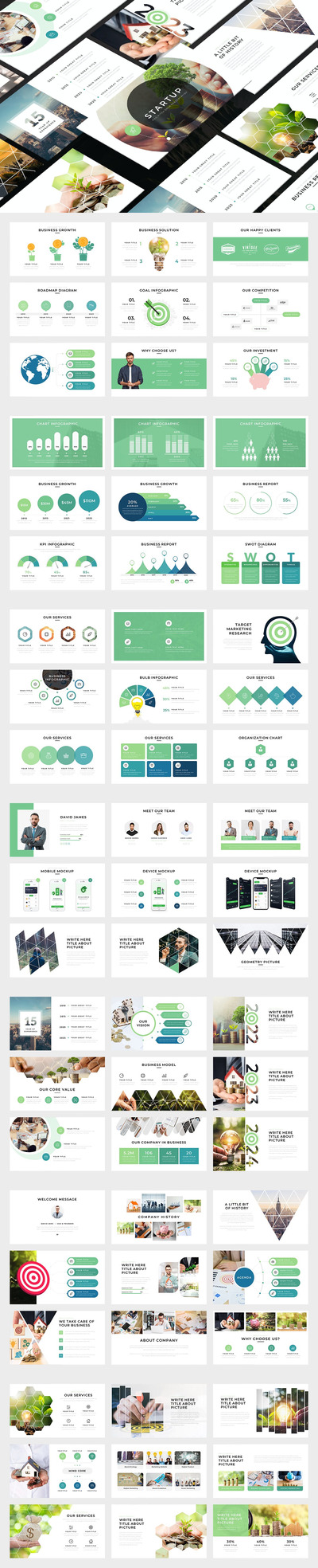 独角兽项目启动计划演示ppt模板 (PPTX)