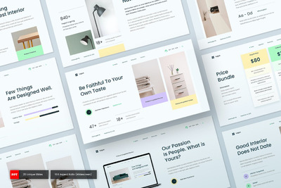 产品目录ppt模板 (PPTX)