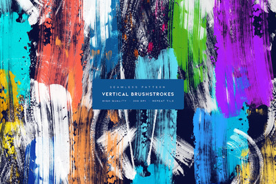 垂直笔刷笔痕迹图案 (JPG)