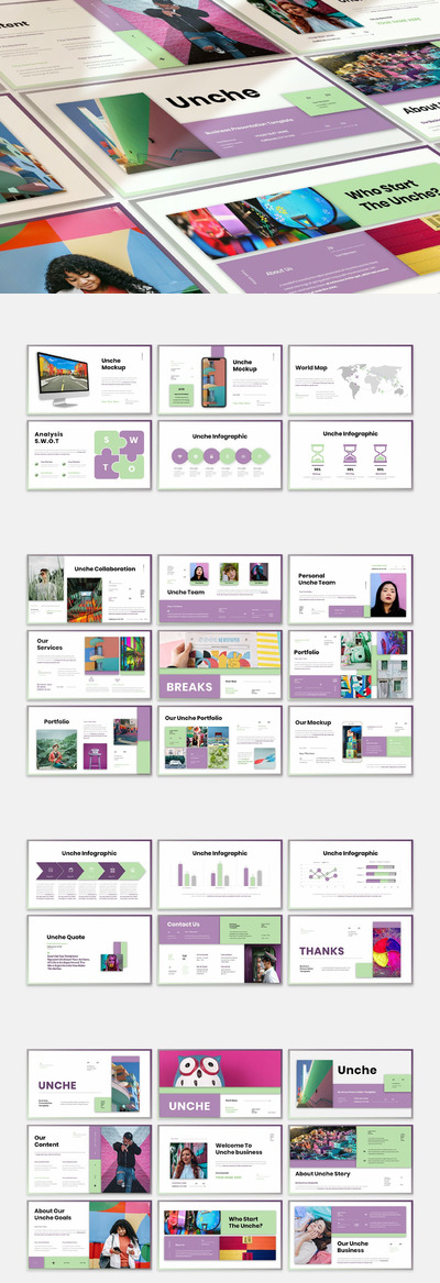 🔴清晰时尚高端多用途的商业商务公司战略powerpoint幻灯片演示模板（pptx）