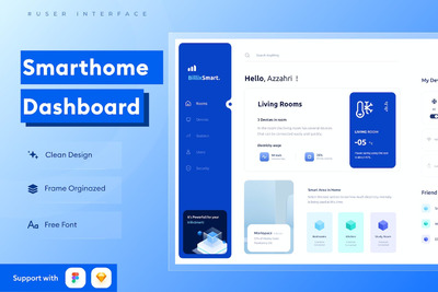🔴高品质的专业智能家居APP UI KITS-sketch,figma