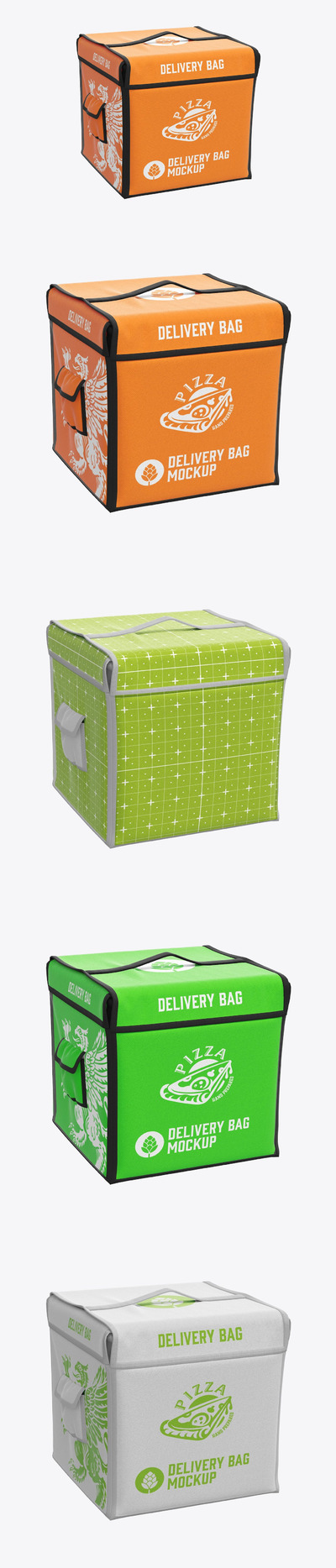 外包配送保温箱包装设计样机 (PSD)