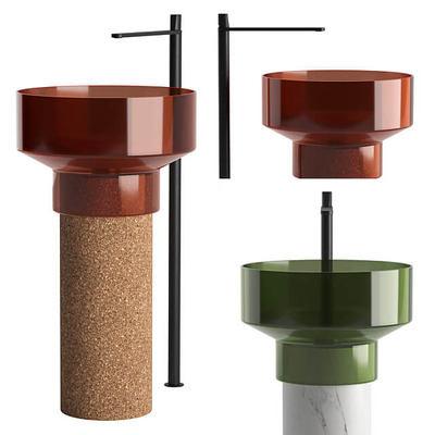 意大利ANTONIOLUPI BORGHI台盆 洗脸盆3D模型（OBJ,MAX）