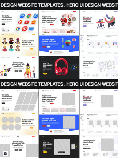 网页大banner设计模板下载 (FIG)