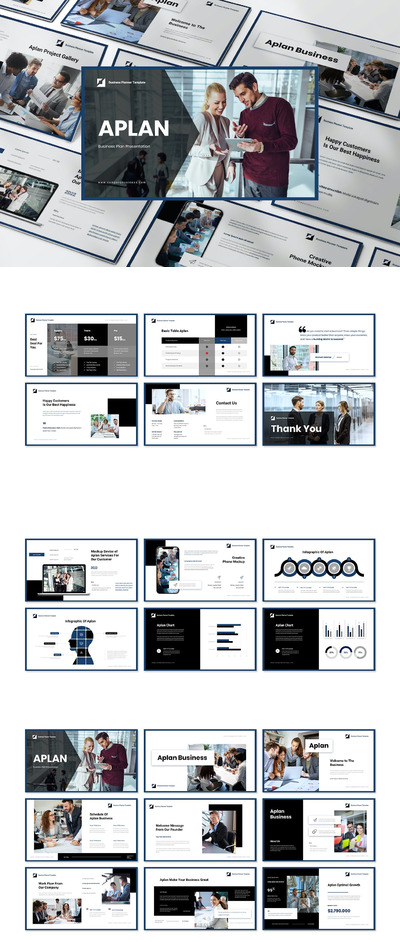 🔴高品质的商业商务演示powerpoint幻灯片演示模板（pptx）
