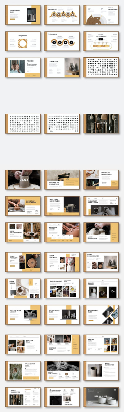 🔴高品质的商业商务powerpoint幻灯片演示模板（pptx）