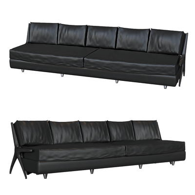 Ceccotti Collezioni DC系列皮革沙发3D模型（OBJ,FBX,MAX）