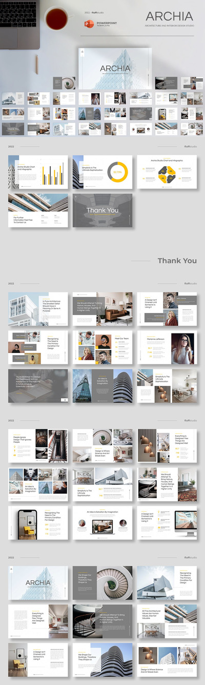 🔴高品质的时尚高端房地产提案powerpoint幻灯片演示模板（pptx）