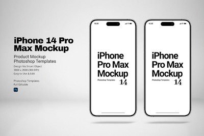 🔴高品质的iPhone 14 APP UI样机展示模型mockups
