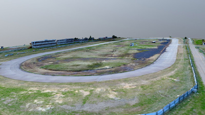 陈旧的赛车道3D模型（OBJ）