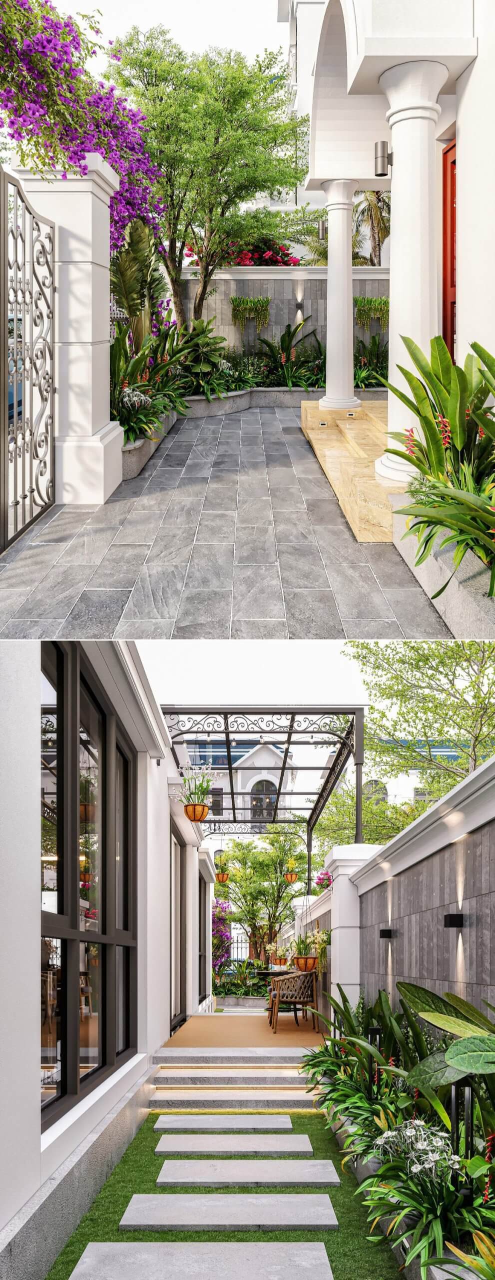 别墅花园景观 别墅花园场景3D模型（MAX）