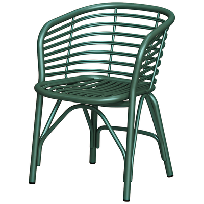 Cane-line Blend金属线条结构扶手椅3D模型（OBJ,FBX,MAX）