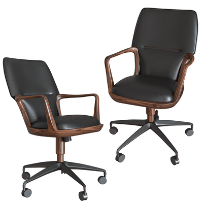 Ceccotti Collezioni Vossia low办公转椅3D模型（OBJ,FBX,MAX）