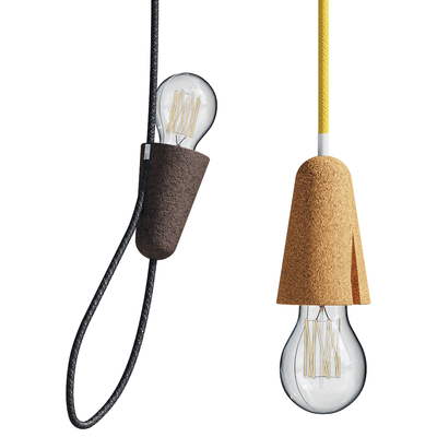 葡萄牙Galula Sininho极简主义软木制吊灯3D模型（OBJ,FBX,MAX）