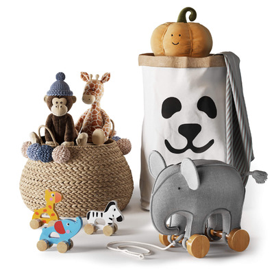 动物主题儿童玩具和毛绒公仔组合3D模型（MAX）