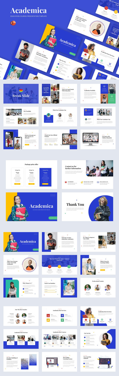 教育演讲ppt演示模板 (PPTX)