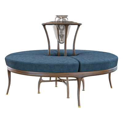 意大利Ceccotti Collezioni Large Flower圆形沙发3D模型（OBJ,FBX,MAX）