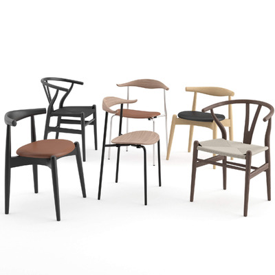 Carl Hansen and Son椅子系列3D模型（OBJ,MAX）