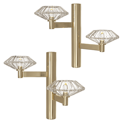 CRYSTAL LUX Rebeca钻石形灯罩壁灯3D模型（OBJ,FBX,MAX）