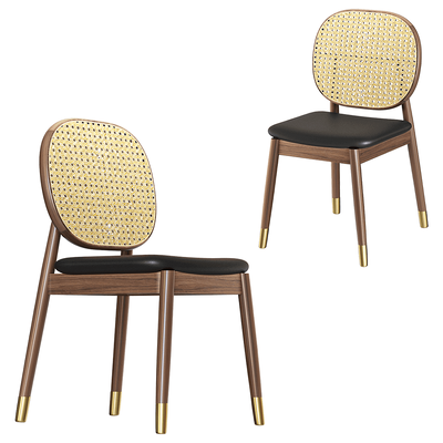 Angel Cerda圆形靠背椅子3D模型（OBJ,FBX,MAX）