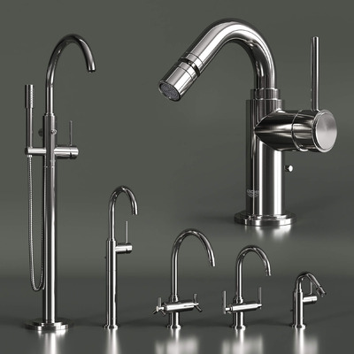 Grohe Atrio系列水龙头3D模型（OBJ,FBX,MAX）
