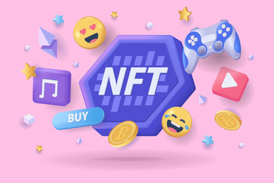 NFT概念比特币矢量图标下载 (AI,EPS,JPG,PNG,SVG)