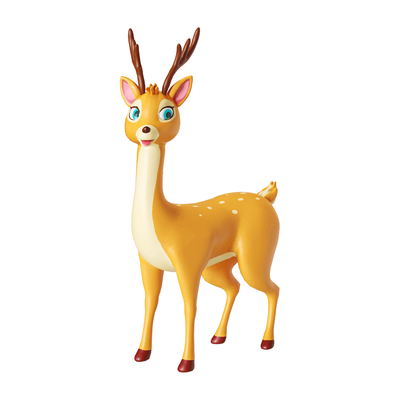 鹿工艺品 摆件 圣诞装饰品3D模型（OBJ,FBX,MAX）