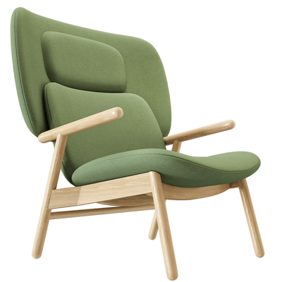 Bolia Cosh系列高背扶手椅3D模型（OBJ,FBX,MAX）