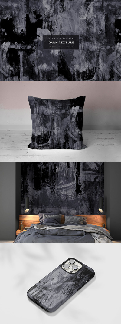 深色涂鸦纹理 (JPG)