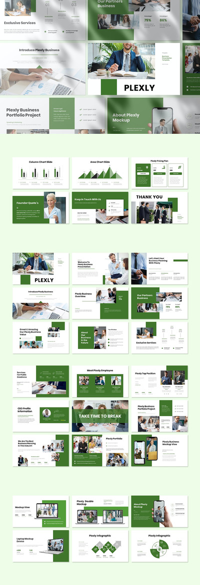 商务演示ppt模板 (PPT,PPTX)