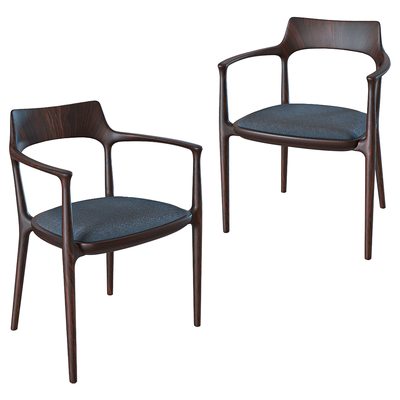 Ceccotti Collezioni Janine扶手椅3D模型（OBJ,FBX,MAX）