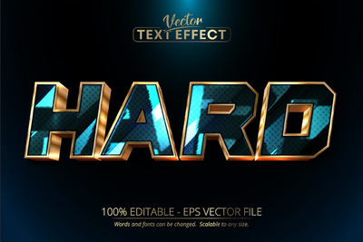 编辑文本效果，PS游戏金色字体样式 (AI,EPS)